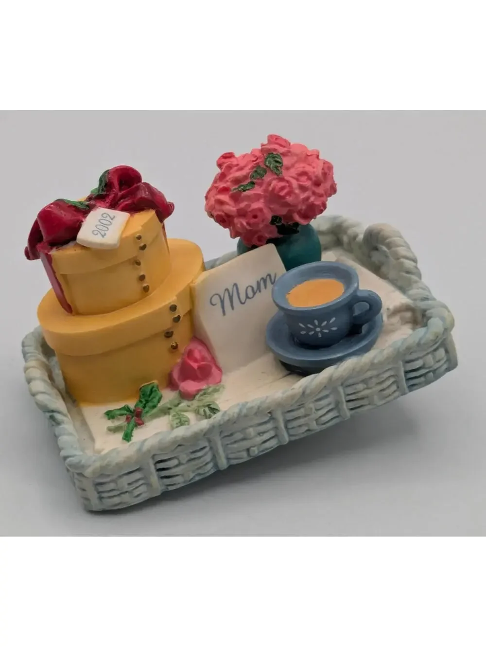 Hallmark Keepsake Thanks, Mom! 2002 with Christmas Memory Card Vintage Ornament